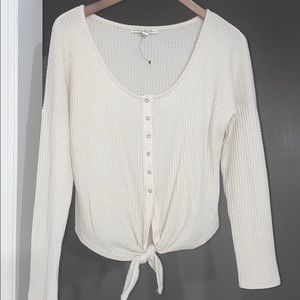 Express - NWOT - Waffle Knit Top